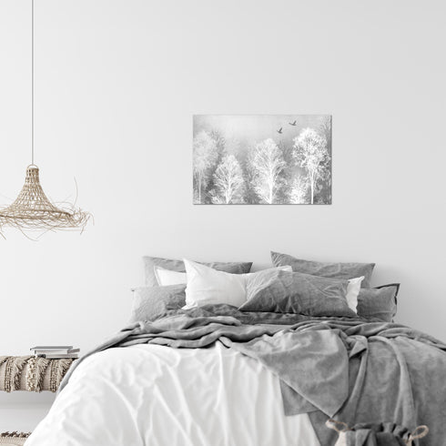 Wandbilder Wohnzimmer XXL Wald Moderne Bilder Abstrakt